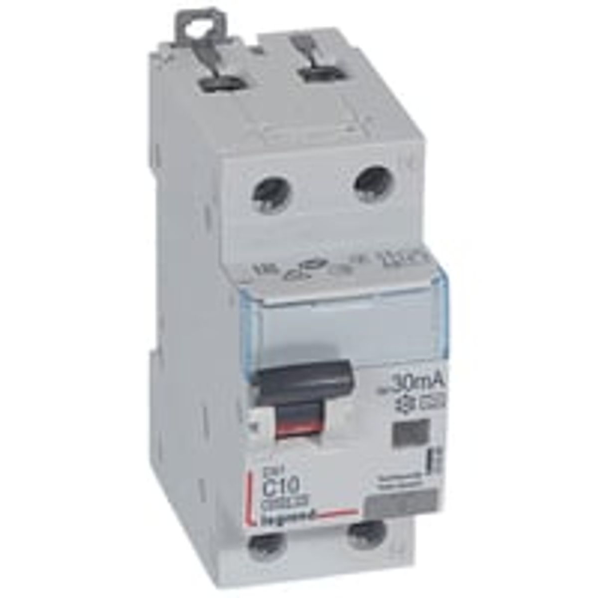 DX3 RCBO kombiafbryder C10 1pol+N 30mA type-A 2M 6000/6KA