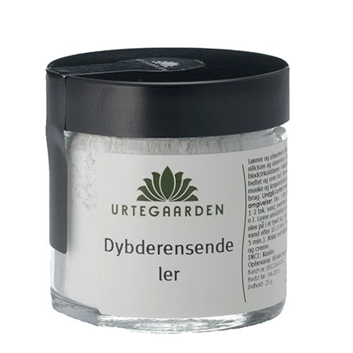 Dybderensende ler - 25 gram - Urtegaarden