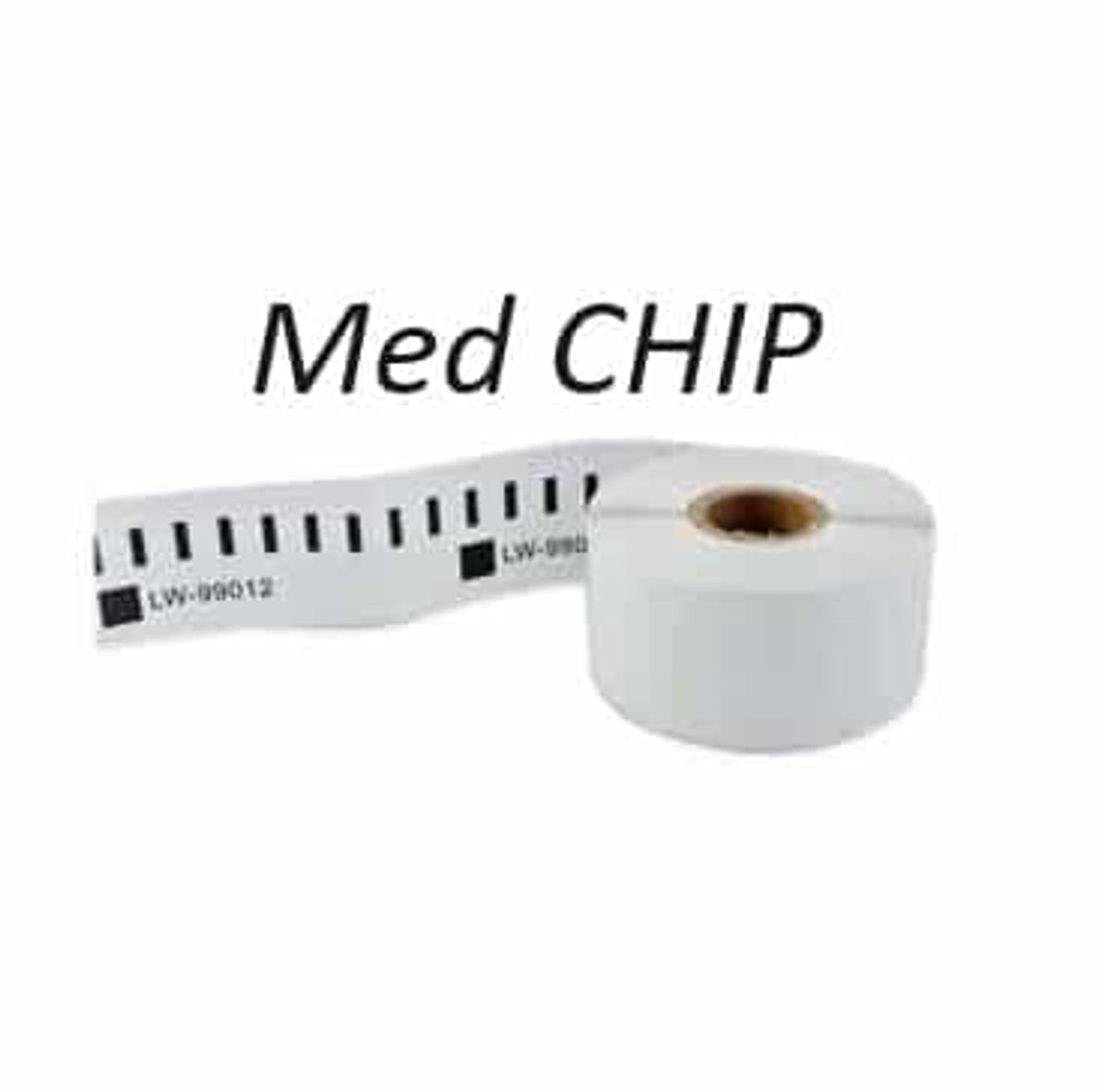 Dymo 99012 adresseetiketter med CHIP 260 stk - 89 x 36mm - Kompatibel - S0722400