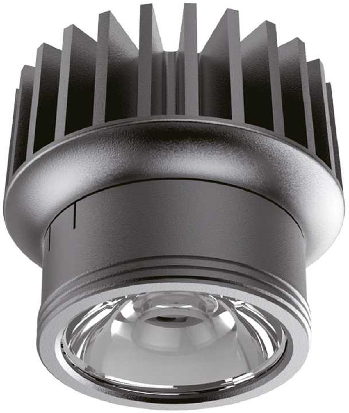 Dynamic, Indbygningslampe, 10W, LED, 1150 lumen/2700 kelvin, aluminium, metal, Ø65xH59mm