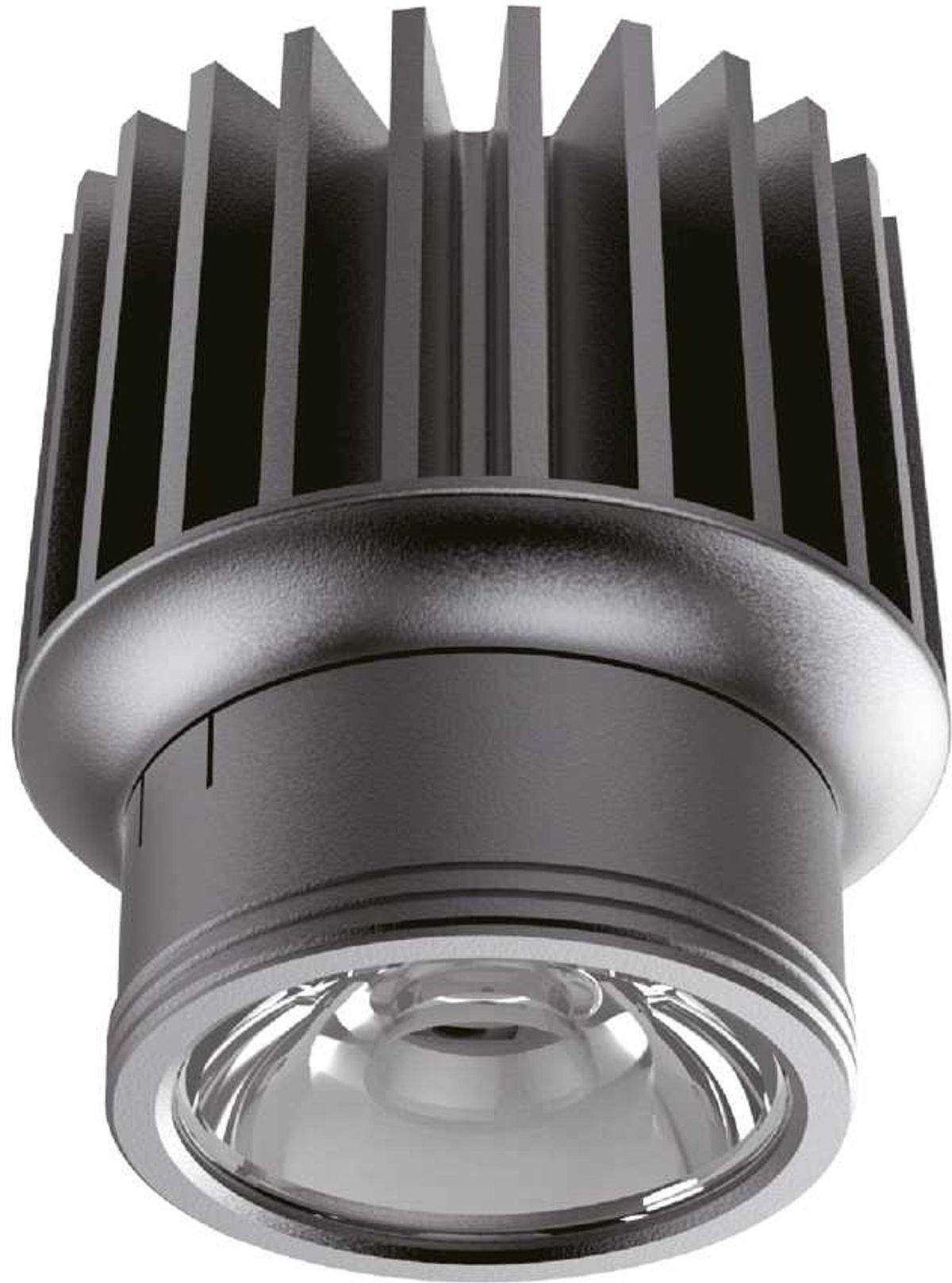 Dynamic, Indbygningslampe, 15W, LED, 1500 lumen/2700 kelvin, aluminium, metal, Ø65xH73mm