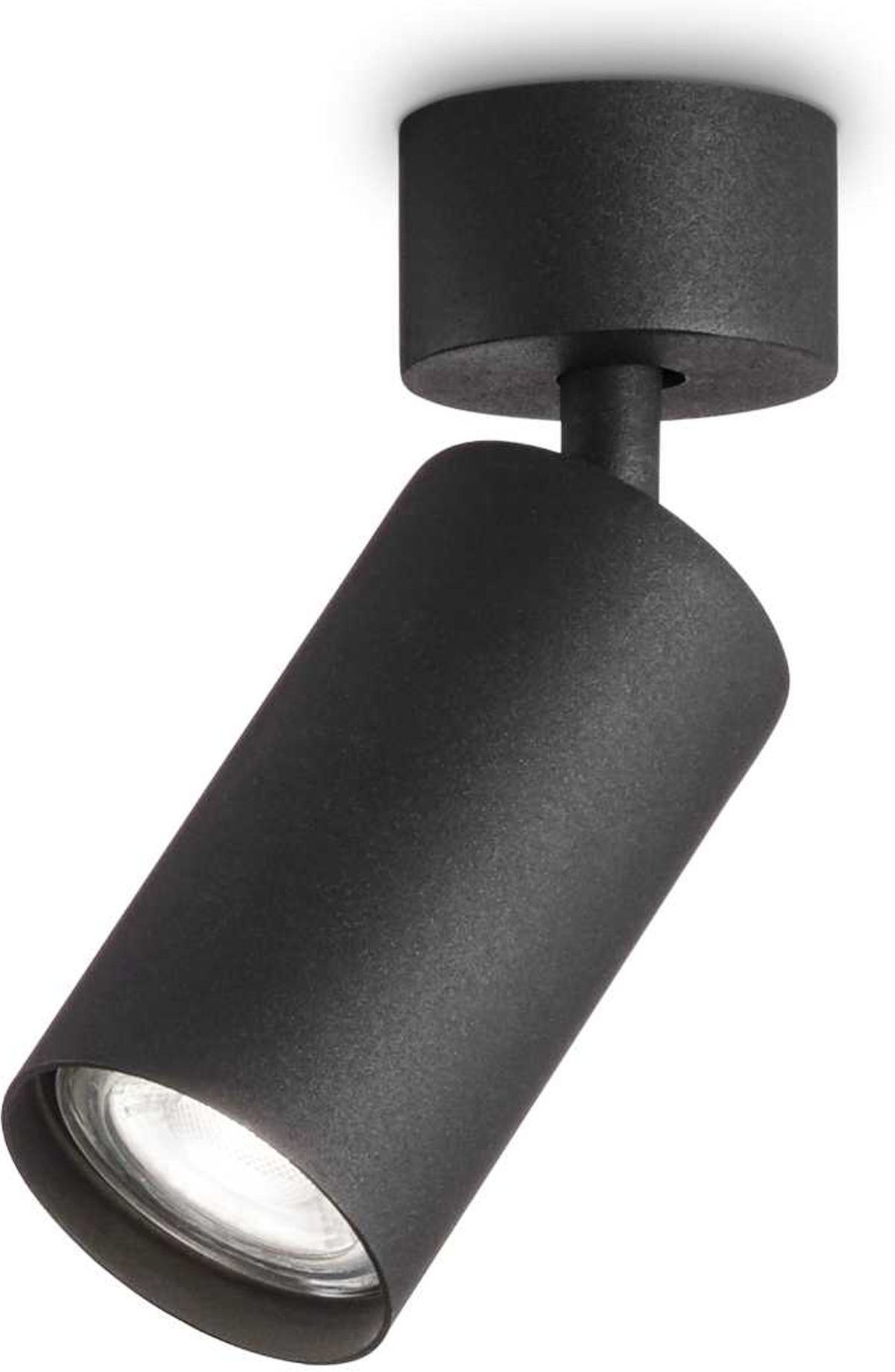 Dynamite, Loftslampe, GU10 max 1 x 28W, GU10, sort, metal, Ø55xH165mm