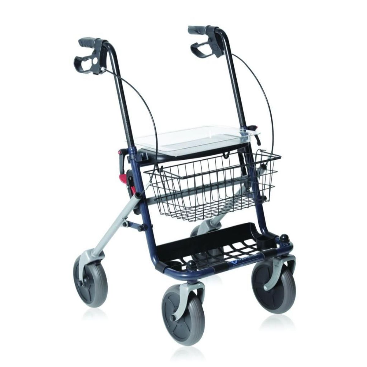 DYONE indendørs letvægtsrollator | MORETTI - 9 kg, komplet tilbehør