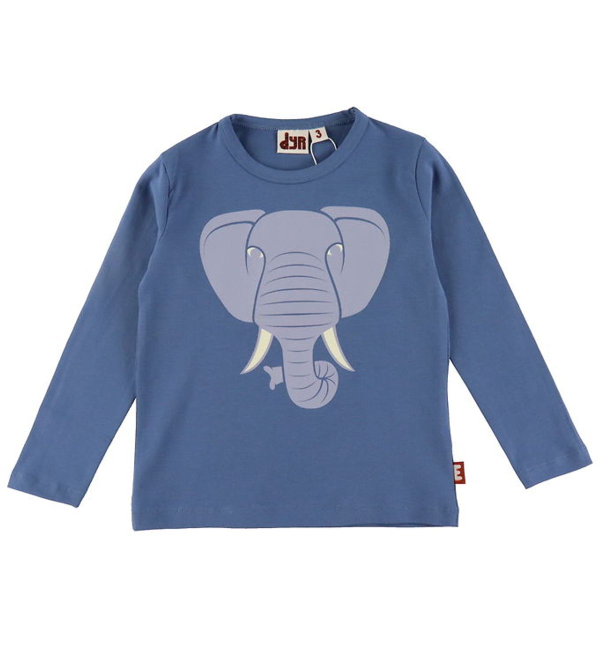 DYR-Cph Bluse - Dyrroar - Cold Blue Elefant