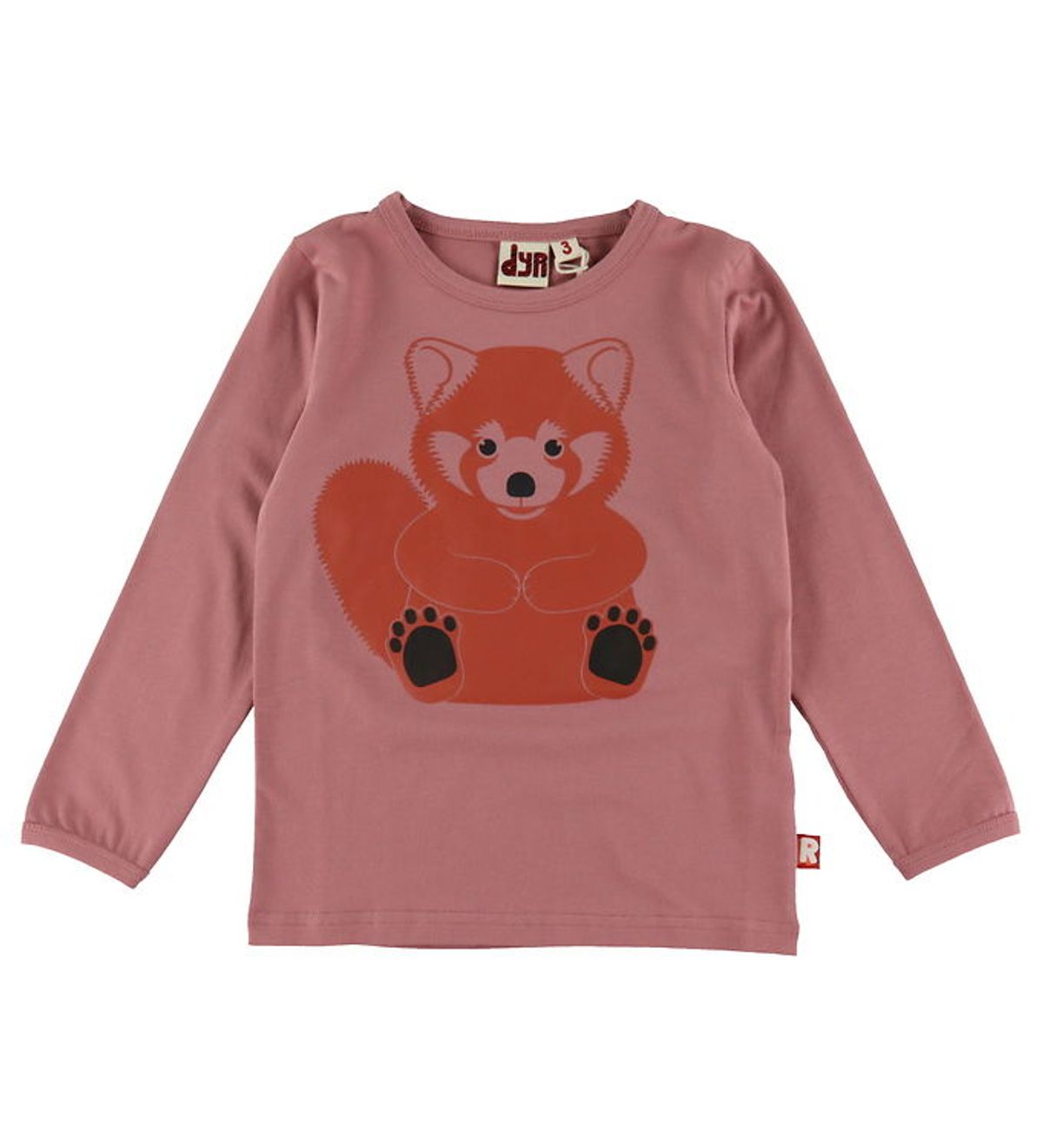 DYR-Cph Bluse - Dyrroar T - Antique Rose Full Red Panda