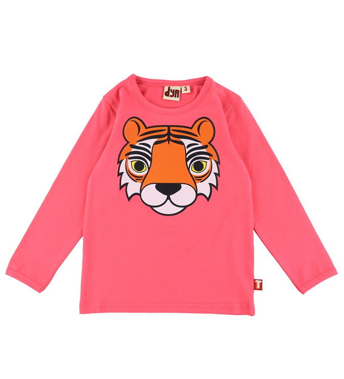 DYR-Cph Bluse - Dyrroar T - Bright Pink Tiger