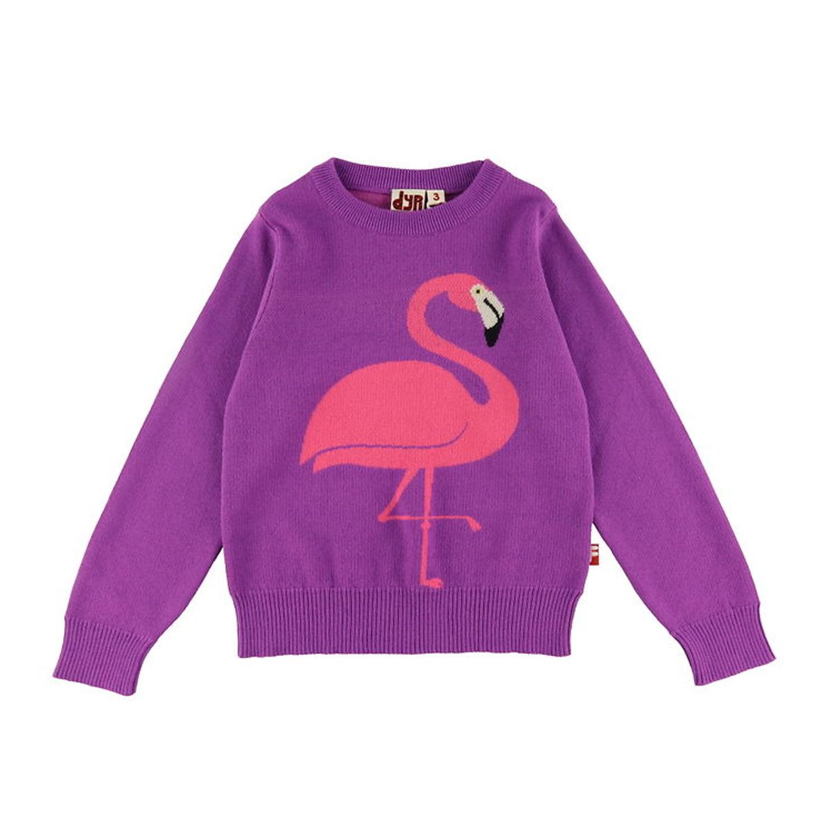 DYR-Cph Bluse - Strik - Dyrarctic - Violet Flamingo