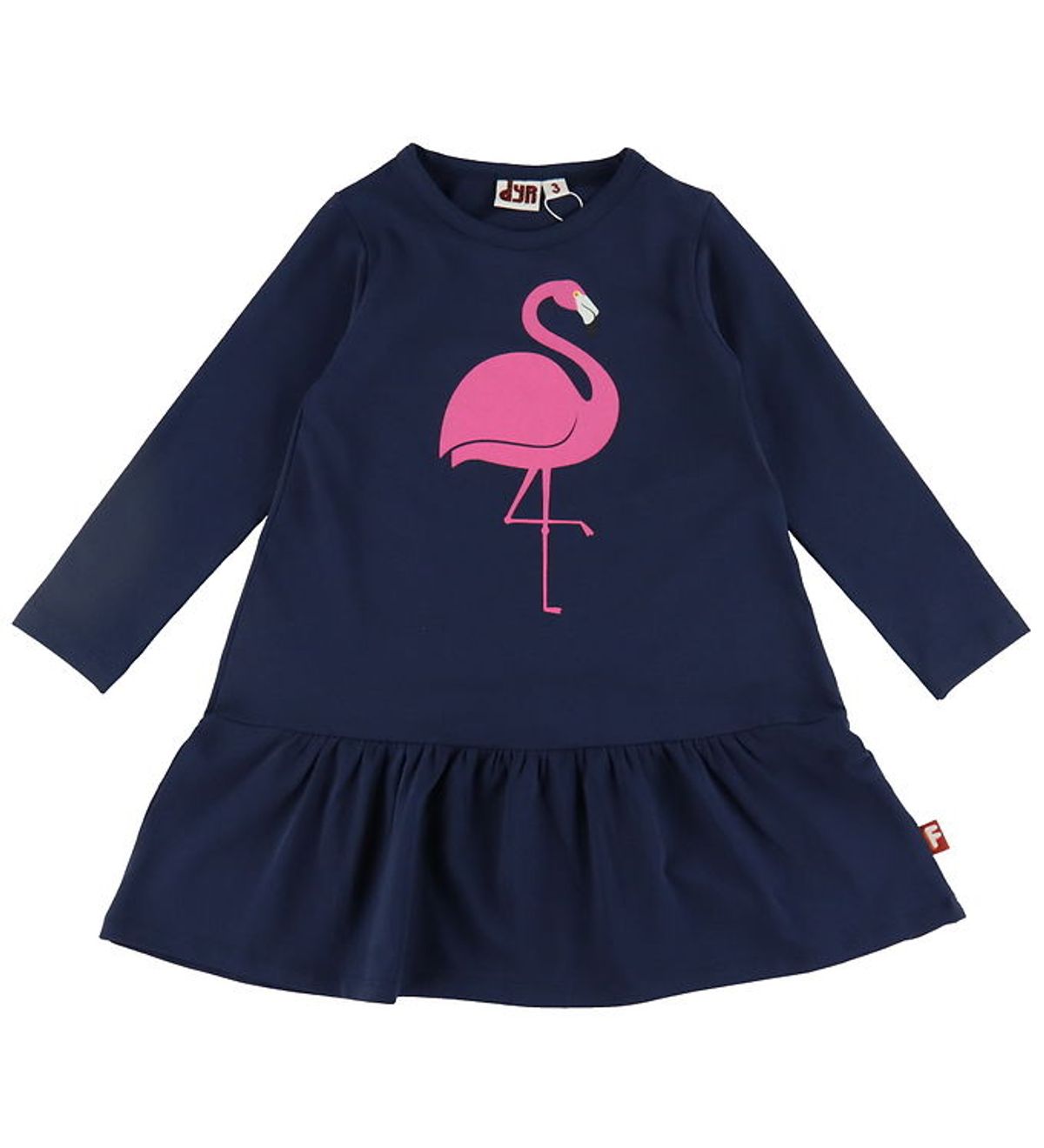 DYR-Cph Kjole - Dyrbirdy - Dark Navy Flamingo