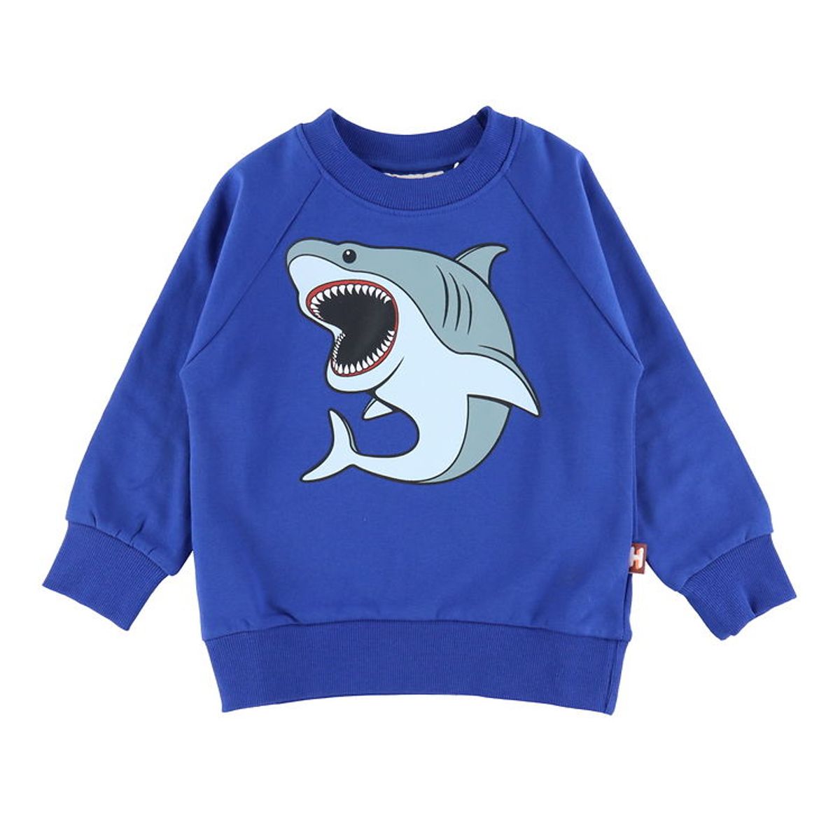 DYR-Cph Sweatshirt - Dyrbellow Sweat - Deep Blue Hvidhaj