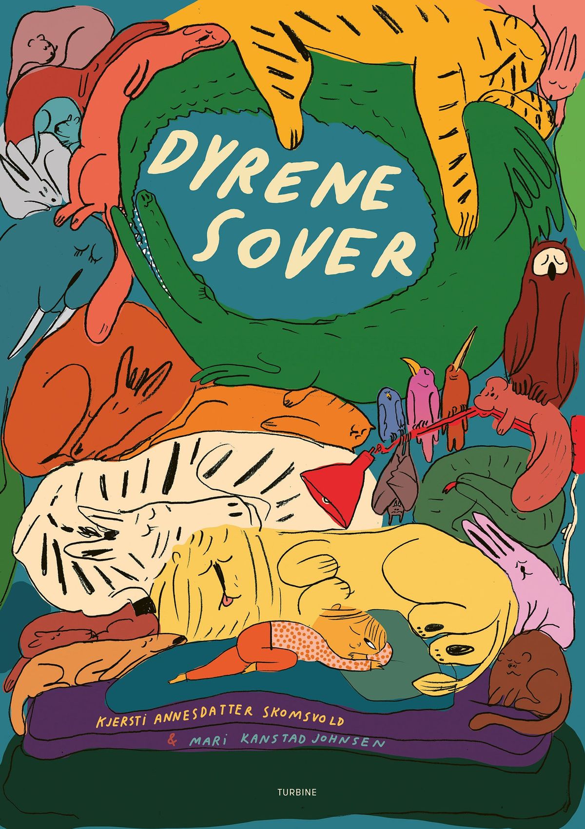 Dyrene sover