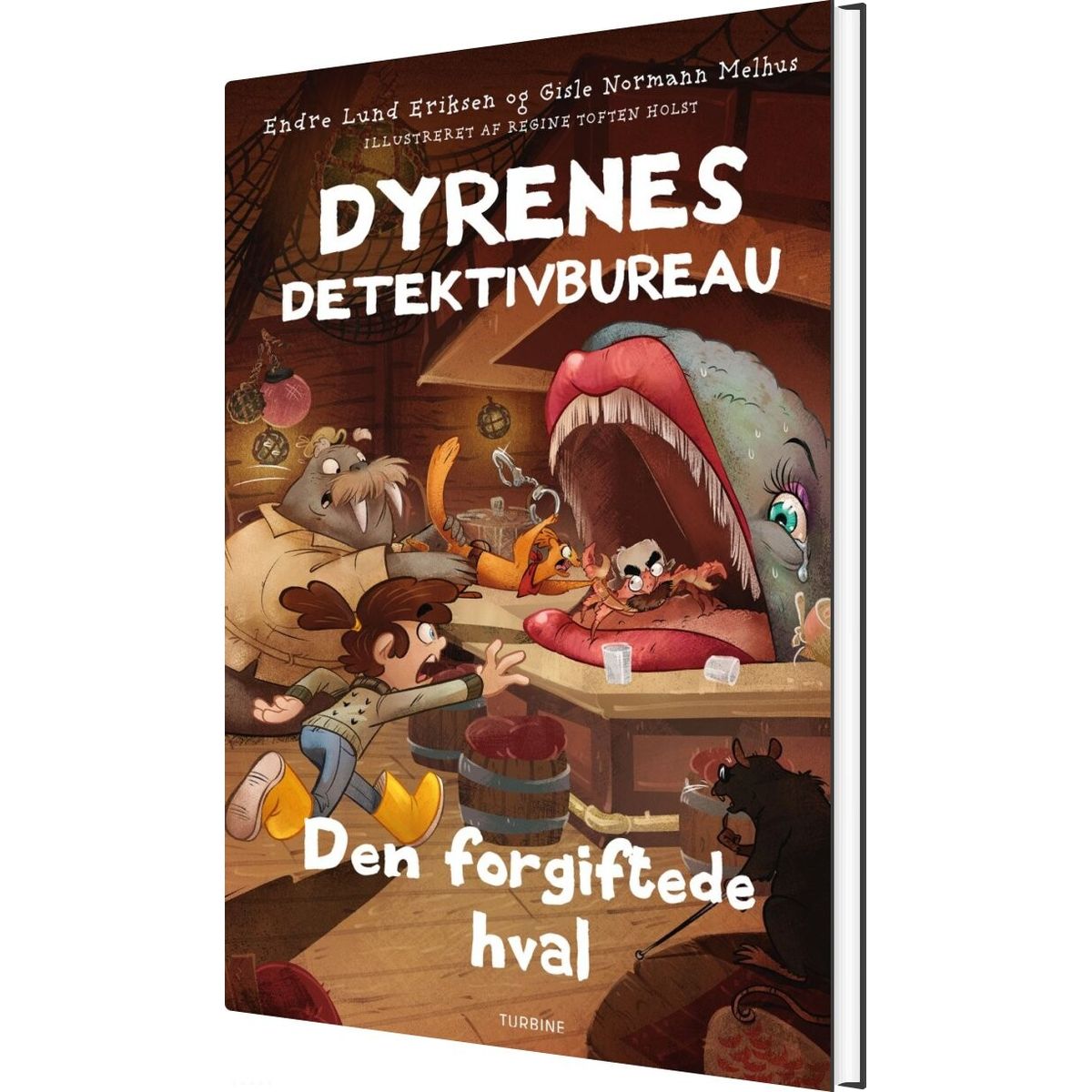 Dyrenes Detektivbureau - Den Forgiftede Hval - Endre Lund Eriksen - Bog