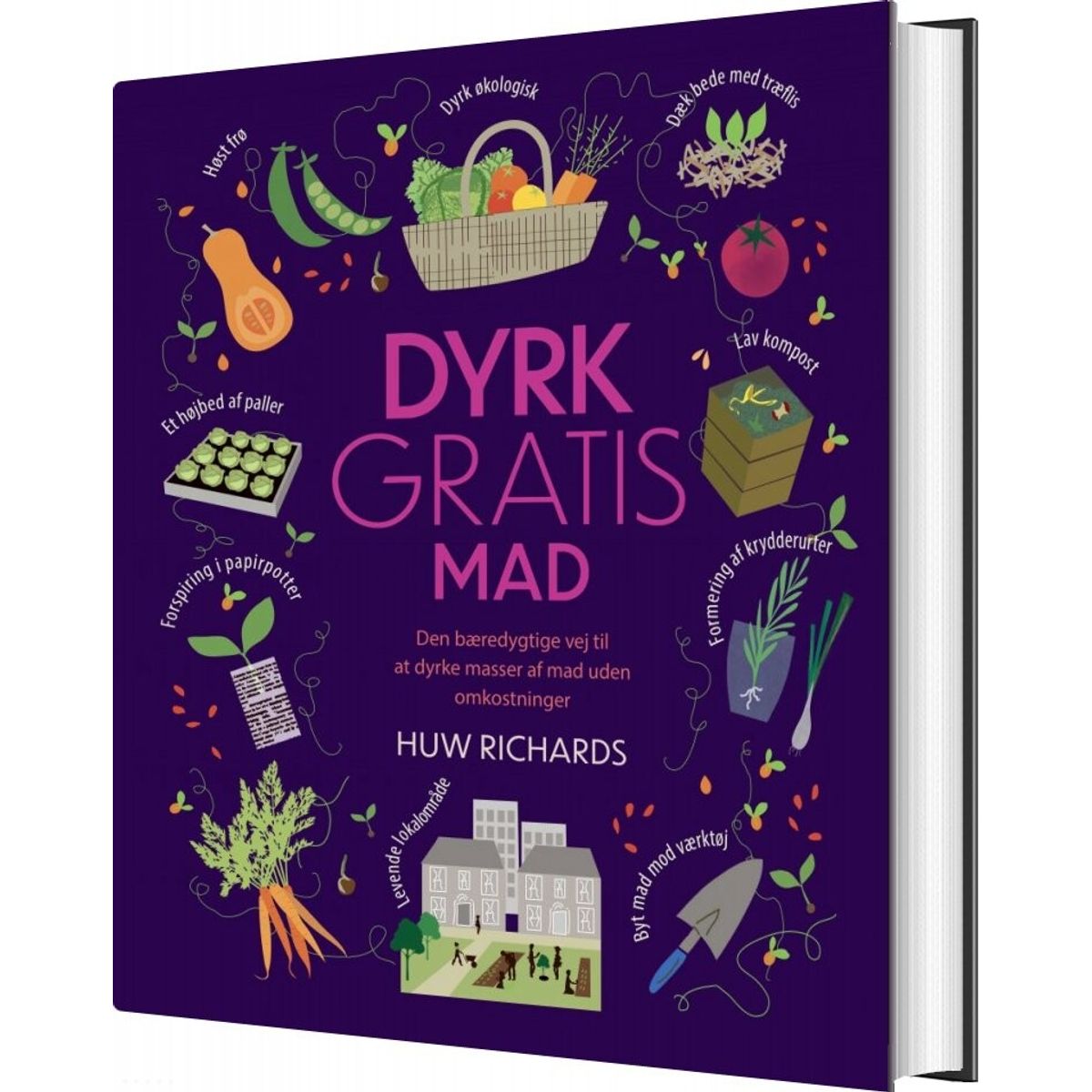 Dyrk Gratis Mad - Huw Richards - Bog