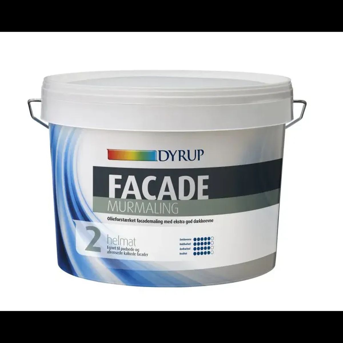 Dyrup Facade - Murmaling Hvid - 4,5lt