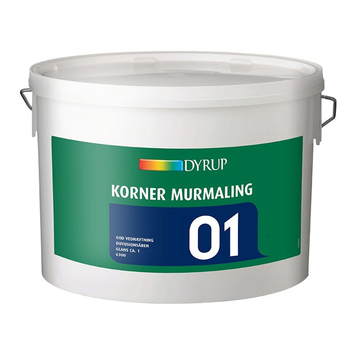 DYRUP Korner Murmaling Glans 01 - 10 liter - Hvid (800)