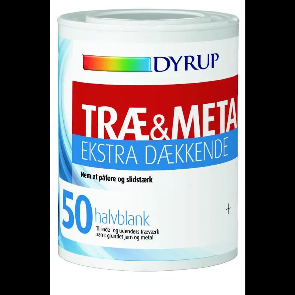 Dyrup Træ & Metal 50 Ekstra Dækkende Hvid - 0,38lt