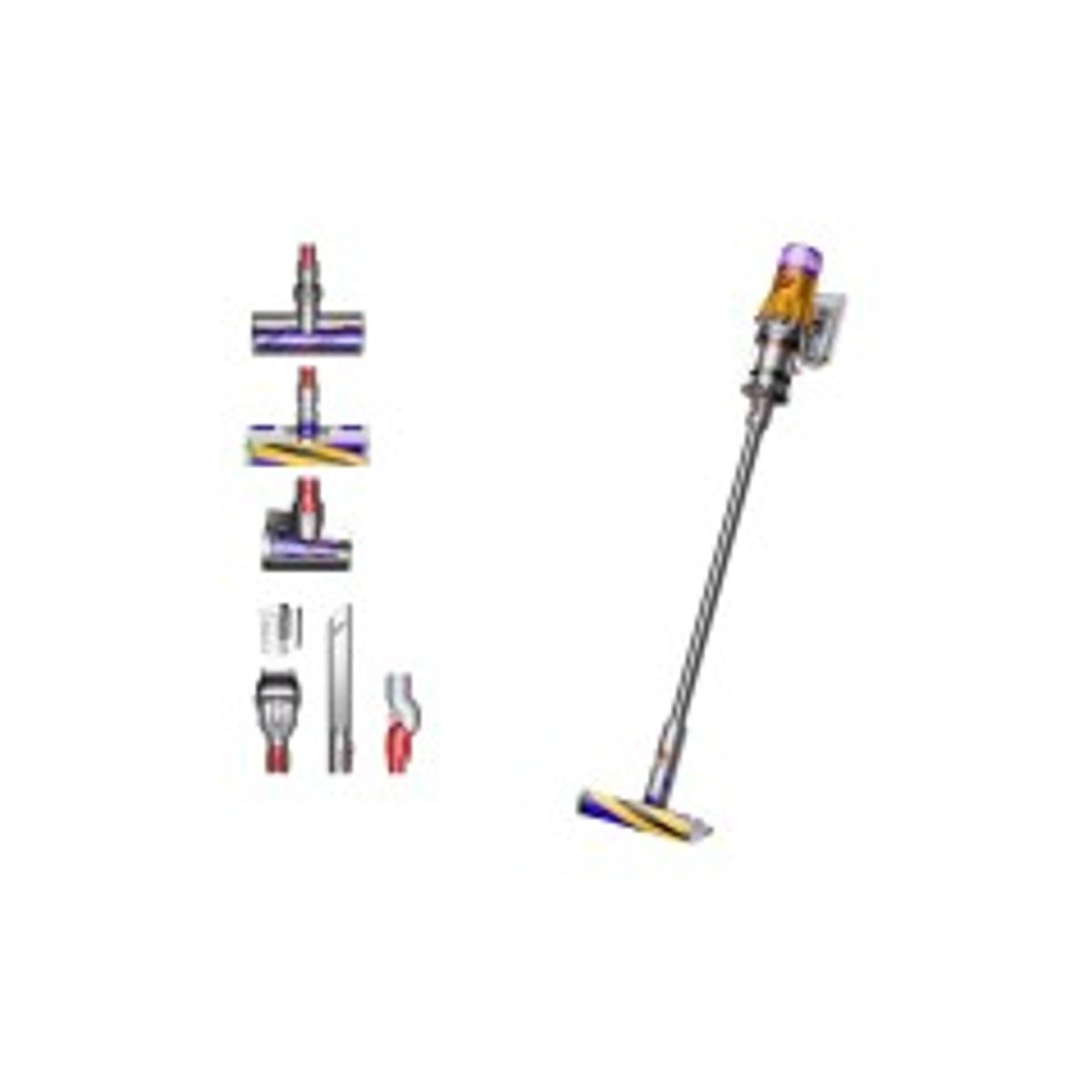 Dyson V12 Detect Slim Absolute Guld/Jern (2023) Støvsuger Pind/håndholdt 150W 0.35liter