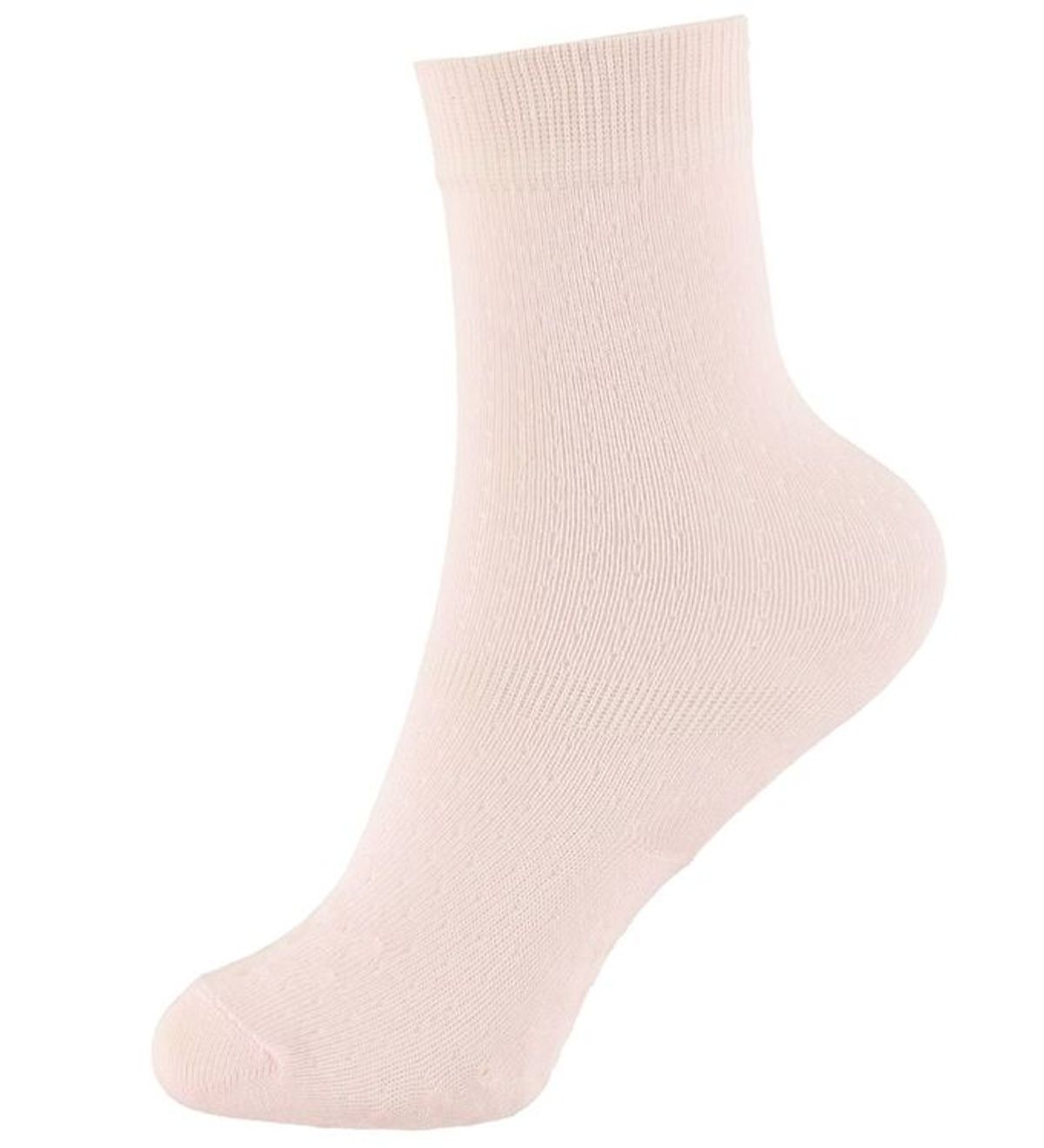 DÃT Denmark Skridsikre Knæstrømper - Pointelle - Soft Rose