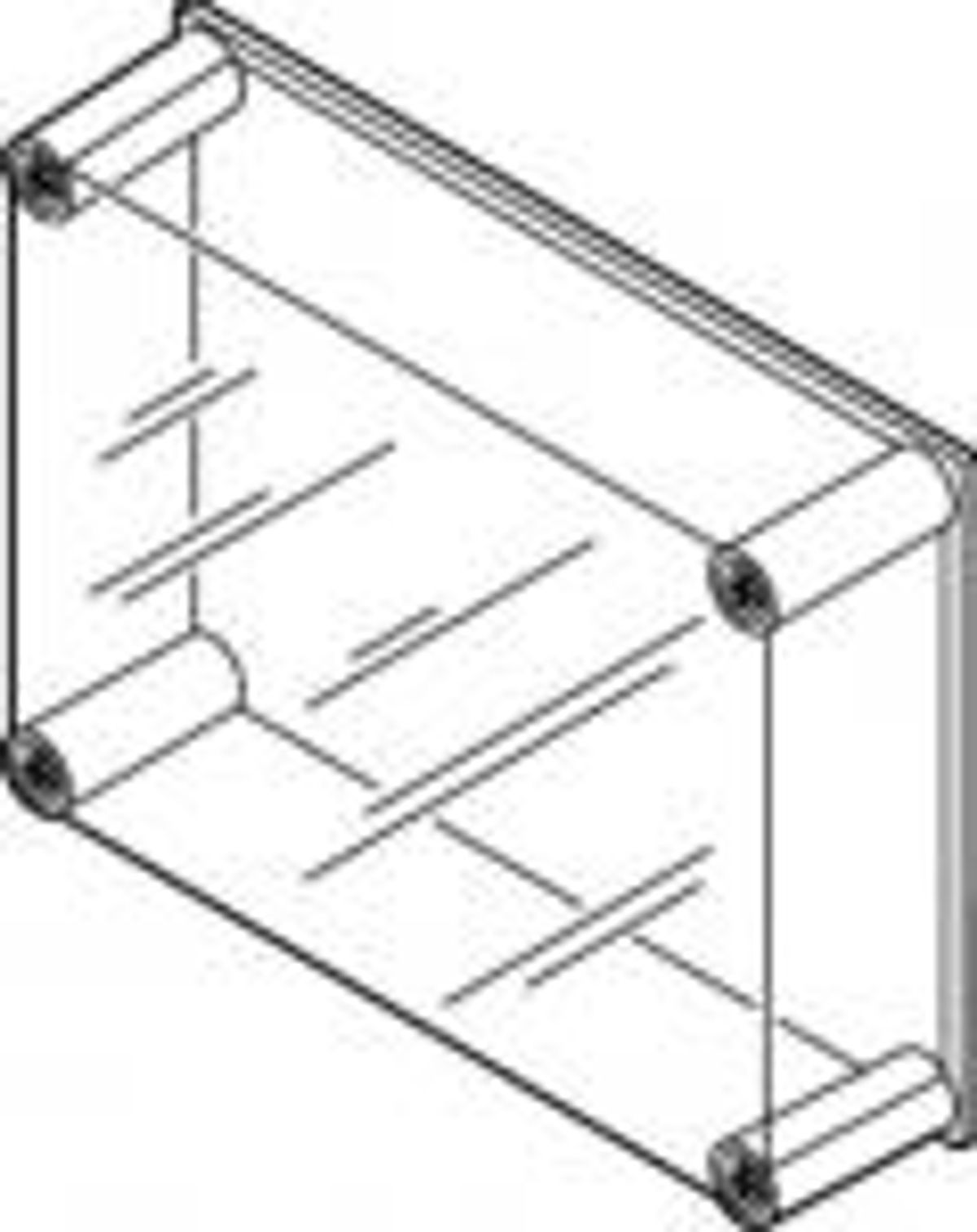 Dæksel 400x400x40 eki44/40t