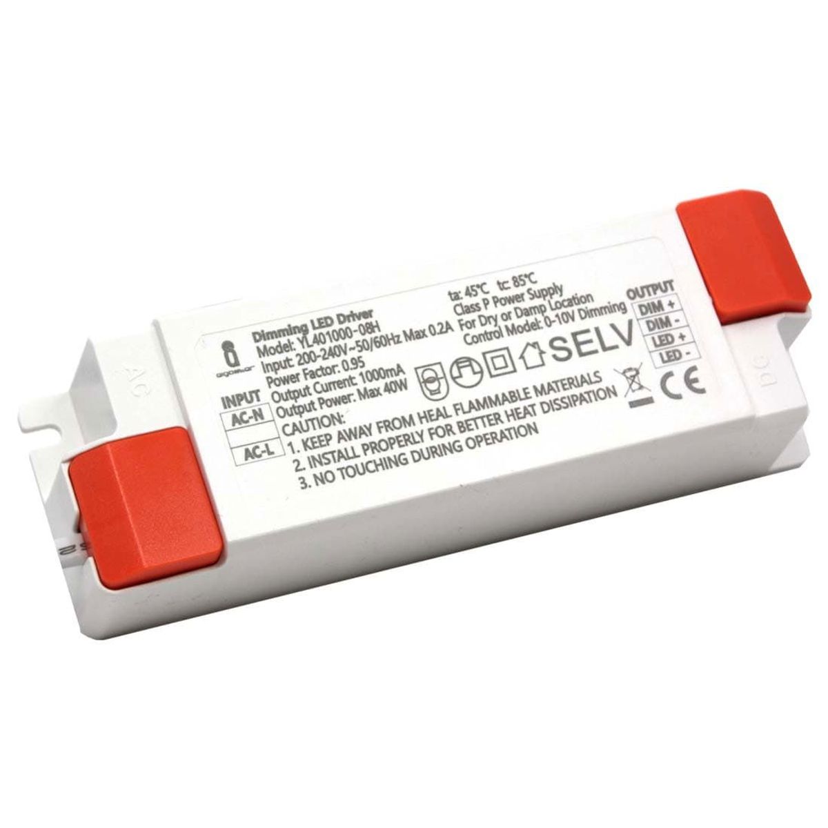 Dæmpbar LED Panel Driver - 0-10V - MAX. 40W