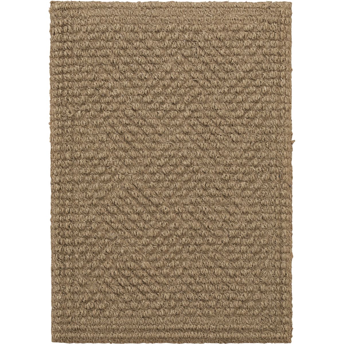 Dørmåtte, HDClean, Natural - Natural / Rubber , Coir / l: 90 cm, w: 60 cm