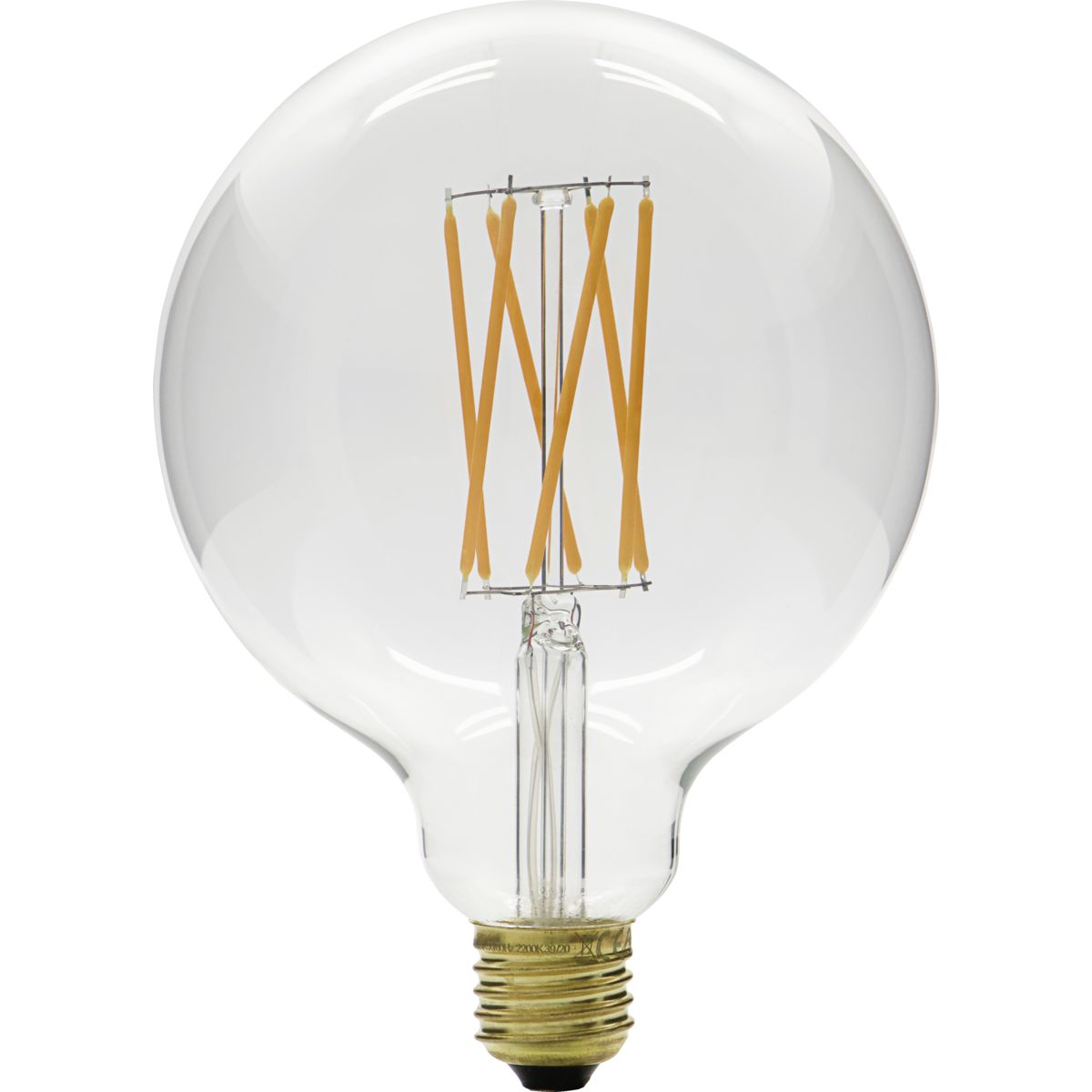 E27 LED bulb, HDMega Edison, Clear