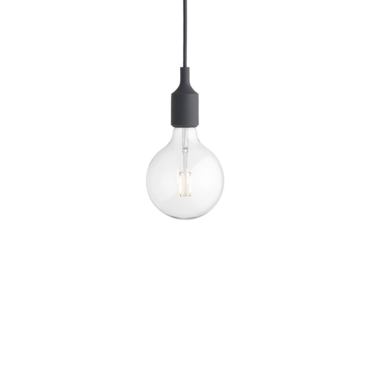 E27 Pendant Lamp fra Muuto (Dark Grey)