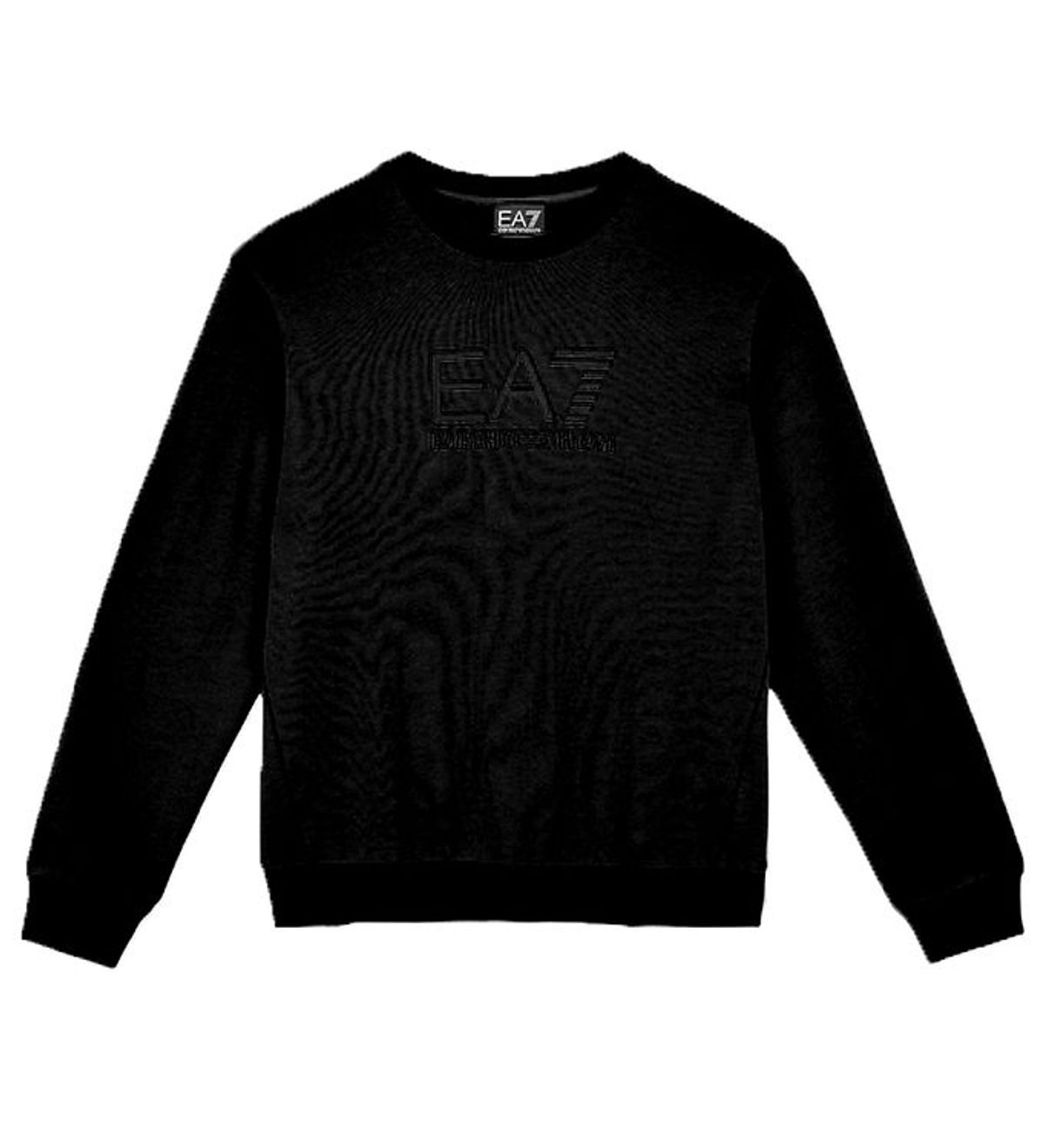 EA7 Sweatshirt - Sort m. Logo