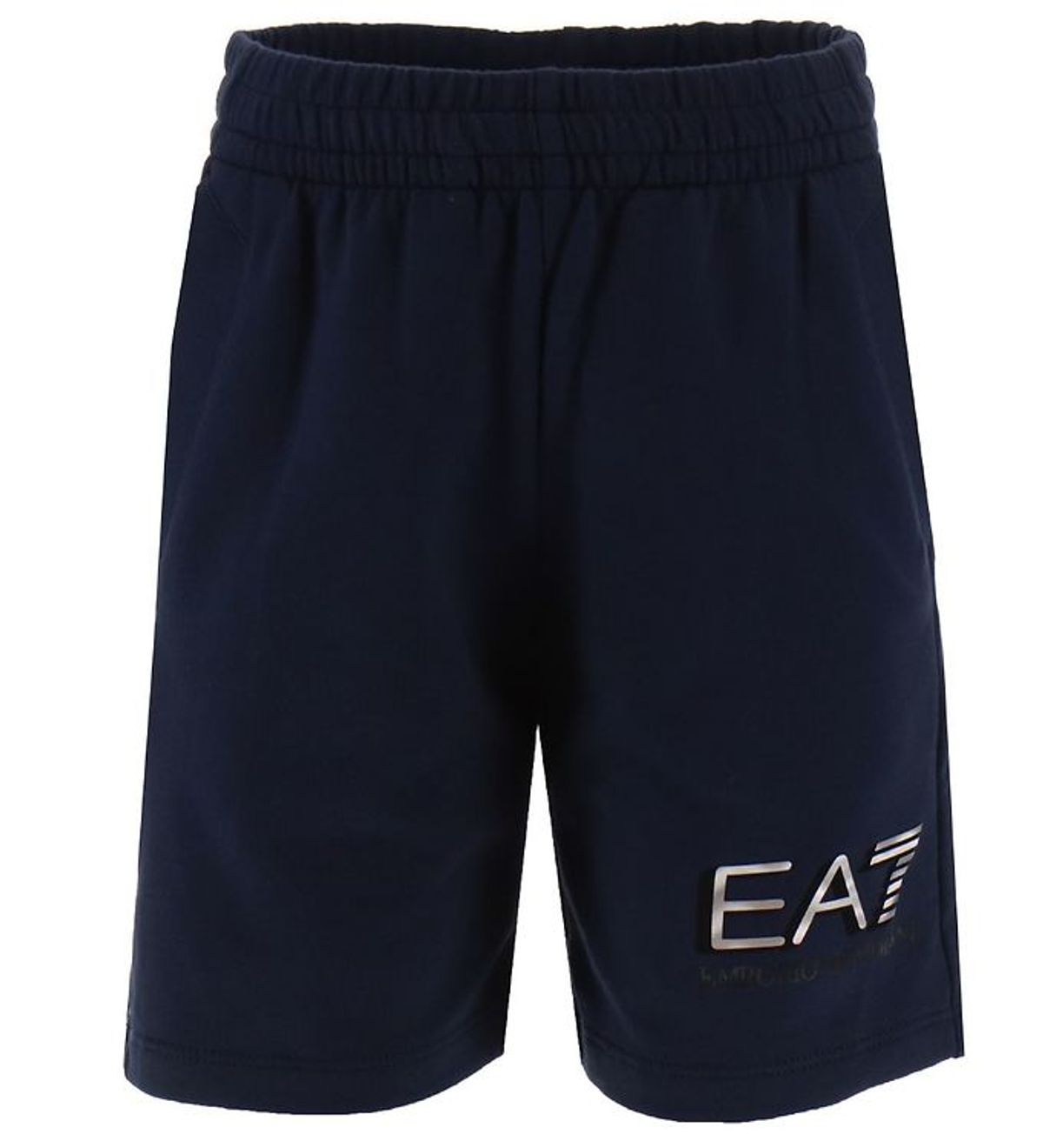 EA7 Sweatshorts - Navy m. Sølv