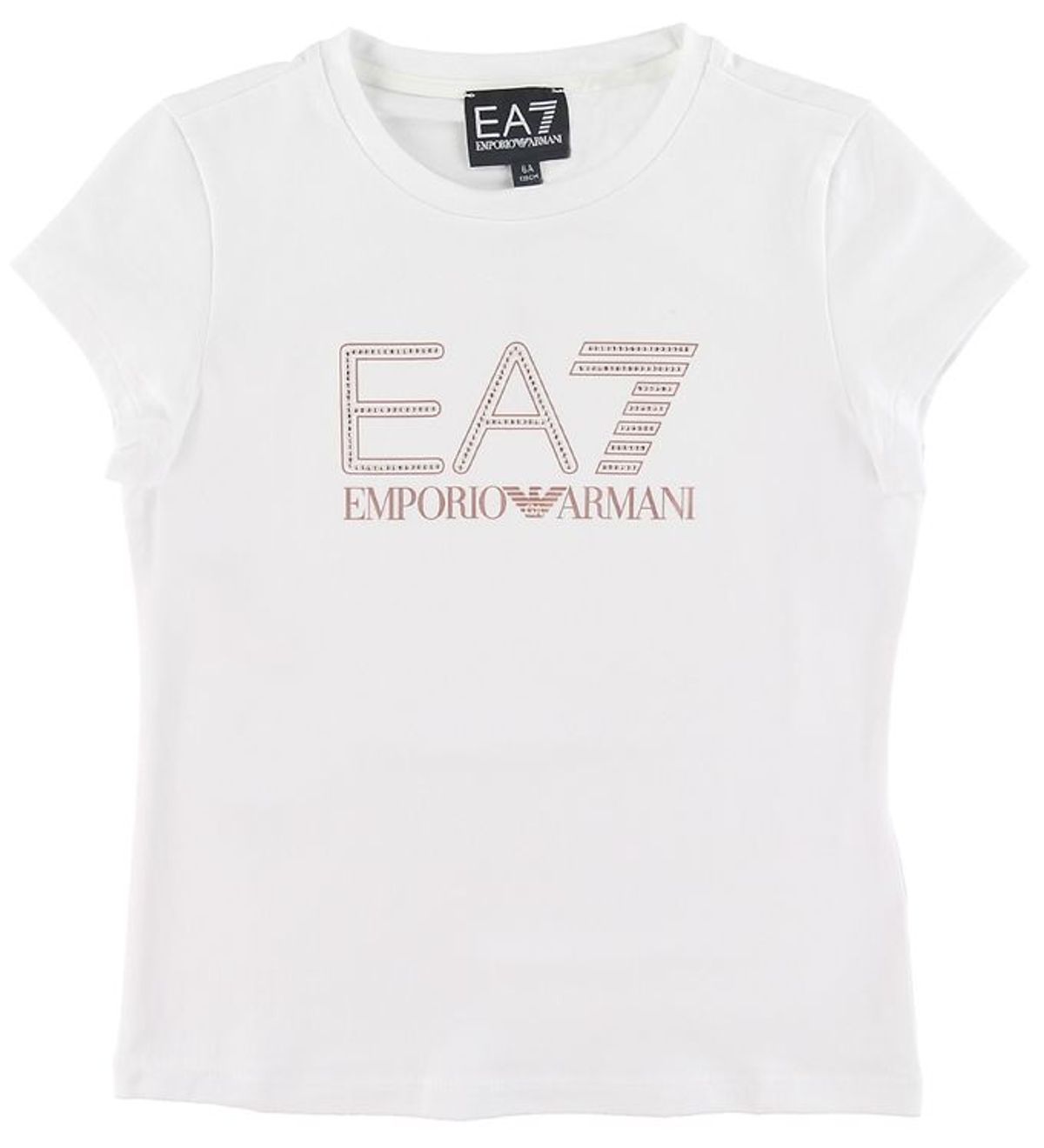 EA7 T-shirt - Hvid m. Logo