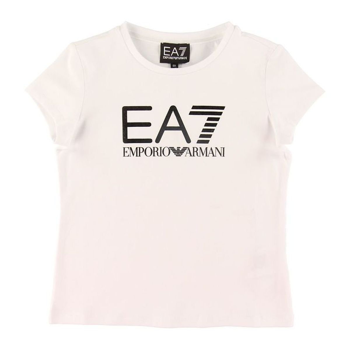 EA7 T-shirt - Hvid m. Sort