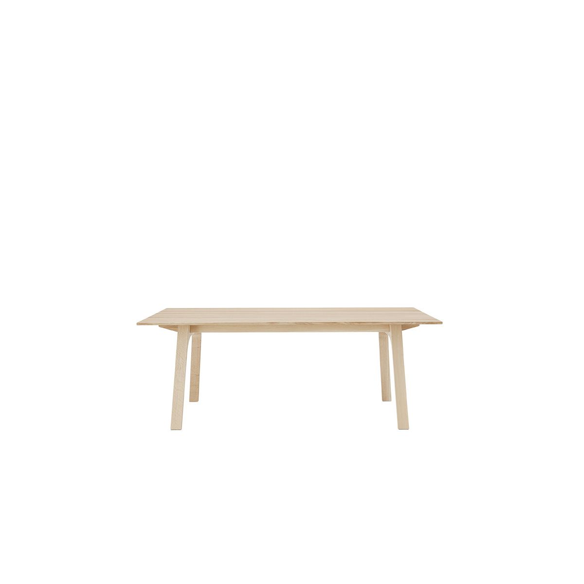 Earnest Extendable Table, 205x100 cm fra Muuto (Oiled Oak)