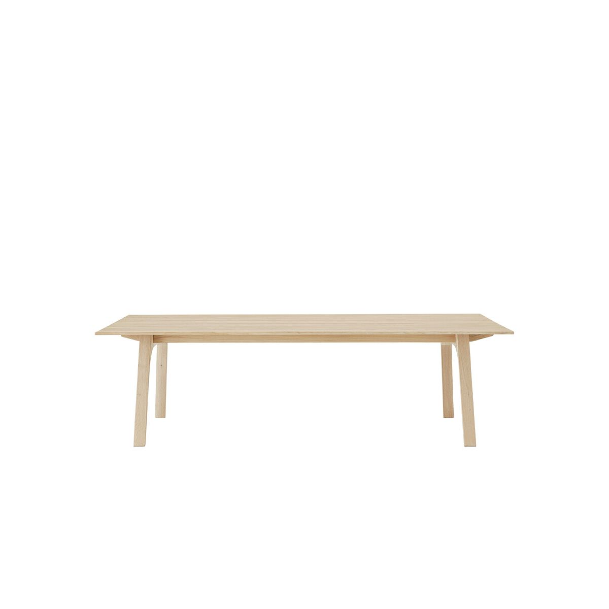 Earnest Extendable Table, 260x100 cm fra Muuto (Oiled Oak)