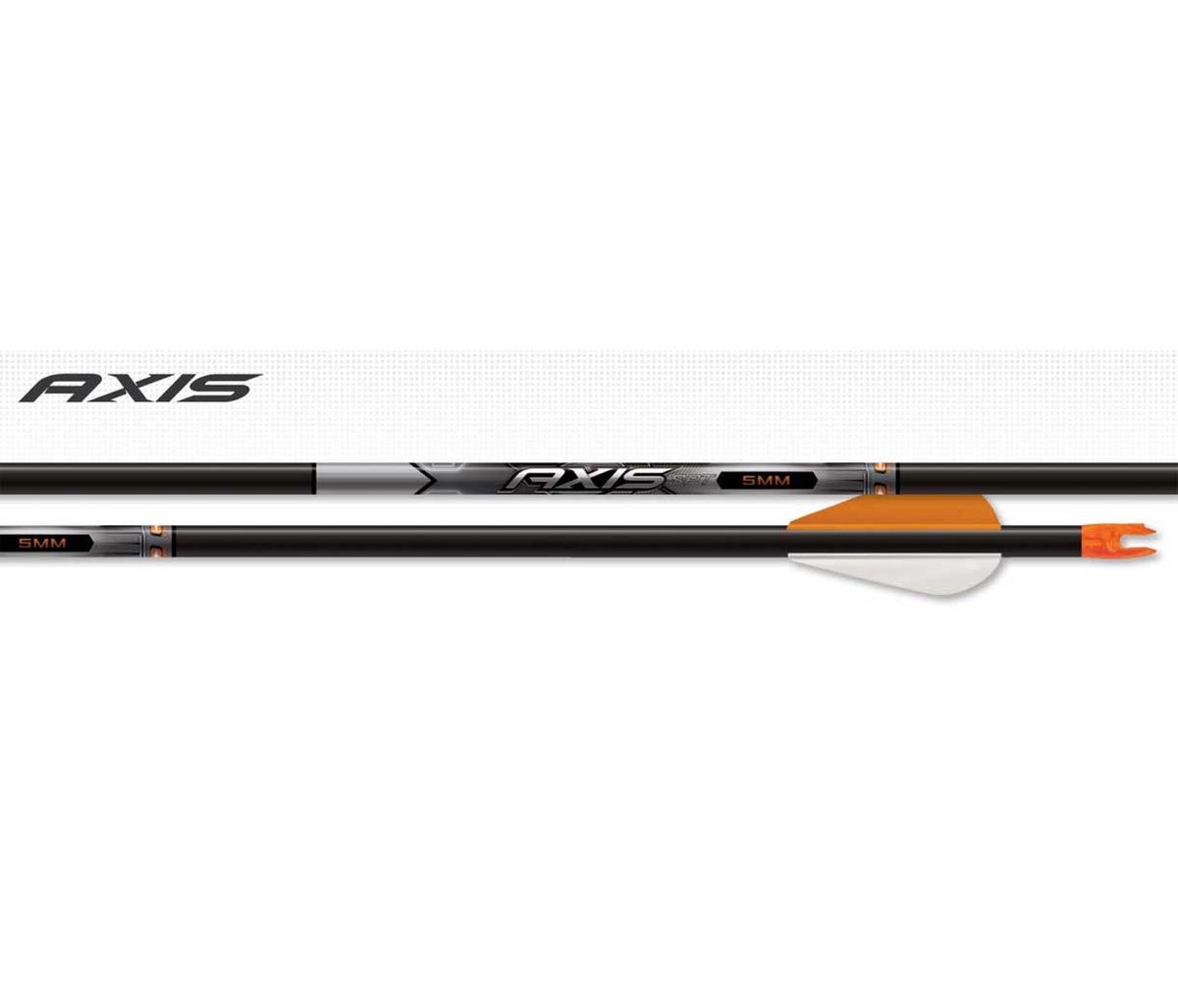 Easton Axis SPT 5 mm incl. nock og half out insert 12 stk-260