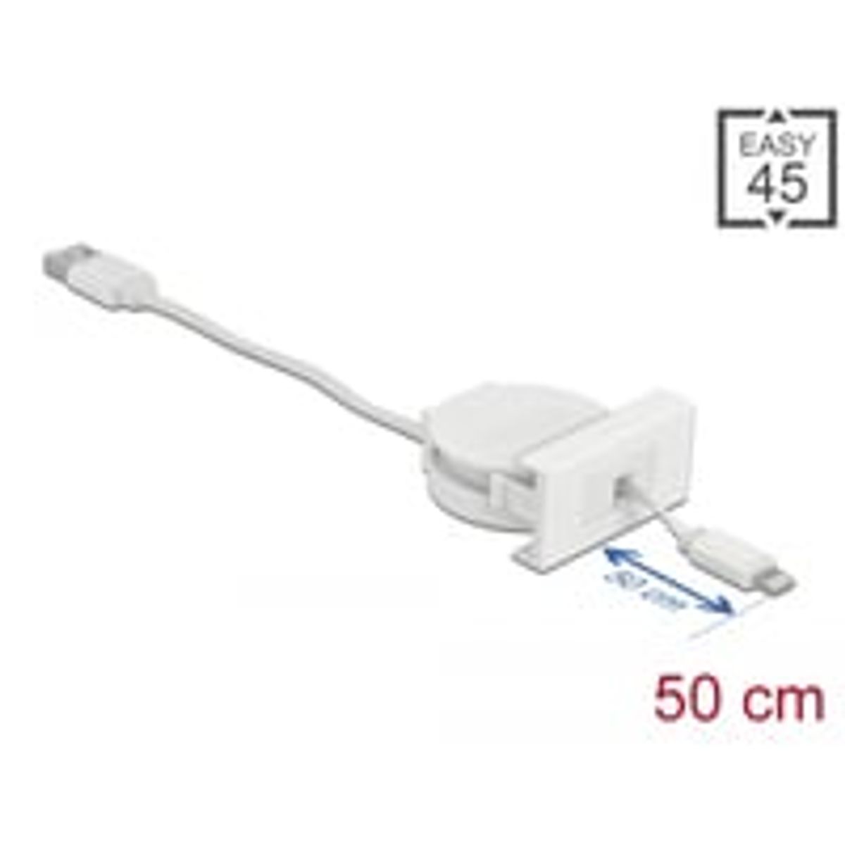 Easy 45 Module USB 2.0 Cable USB Type-A to 8 Pin Lightning