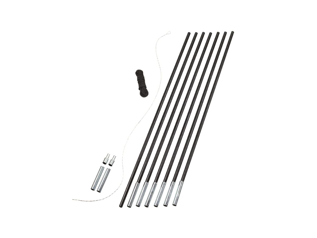 Easy Camp Pole Diy Set 8,5mm - Teltstang - 7 x 60 cm - Sort