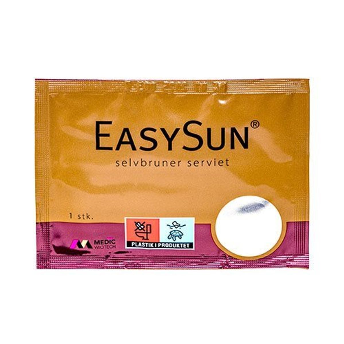 EasySun - Selvbruner Serviet. 1 stk