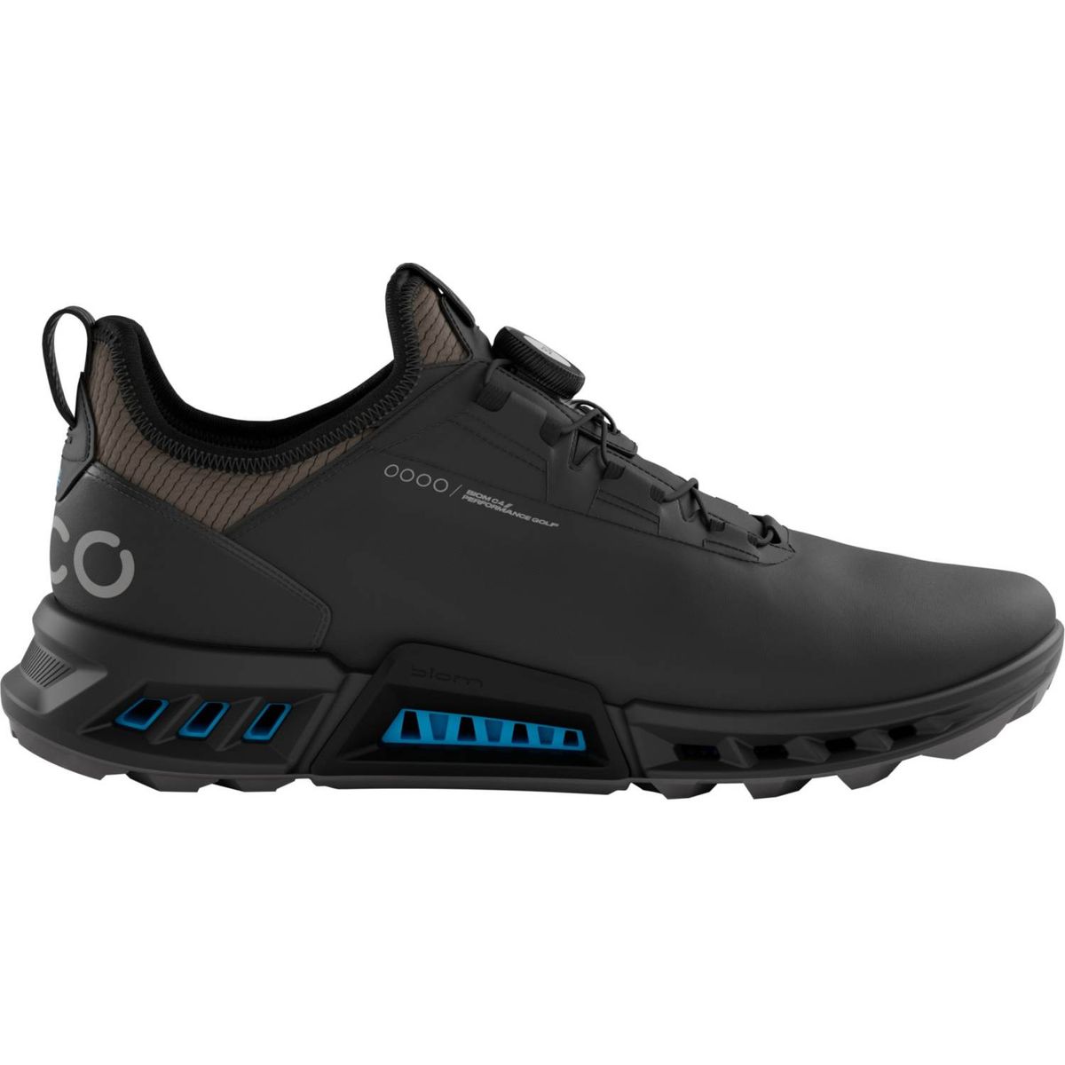 Ecco Biom C4 BOA Vandtætte Herre Golfsko Uden Spikes - Black - Str. 40 Normal