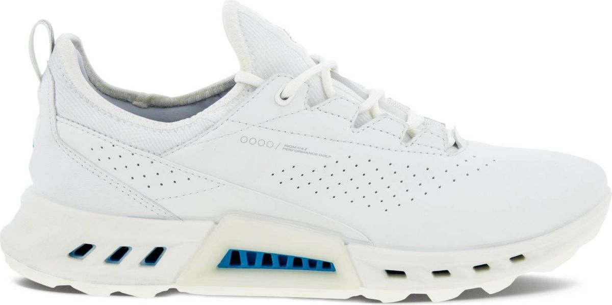 Ecco Biom C4 Vandtætte Dame Golfsko Uden Spikes - White - Str. 37 Normal