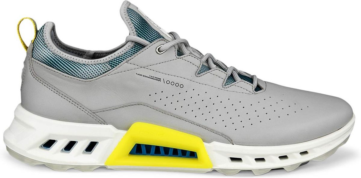 Ecco Biom C4 Vandtætte Herre Golfsko Uden Spikes - Concrete/Baygreen - Str. 40 Normal