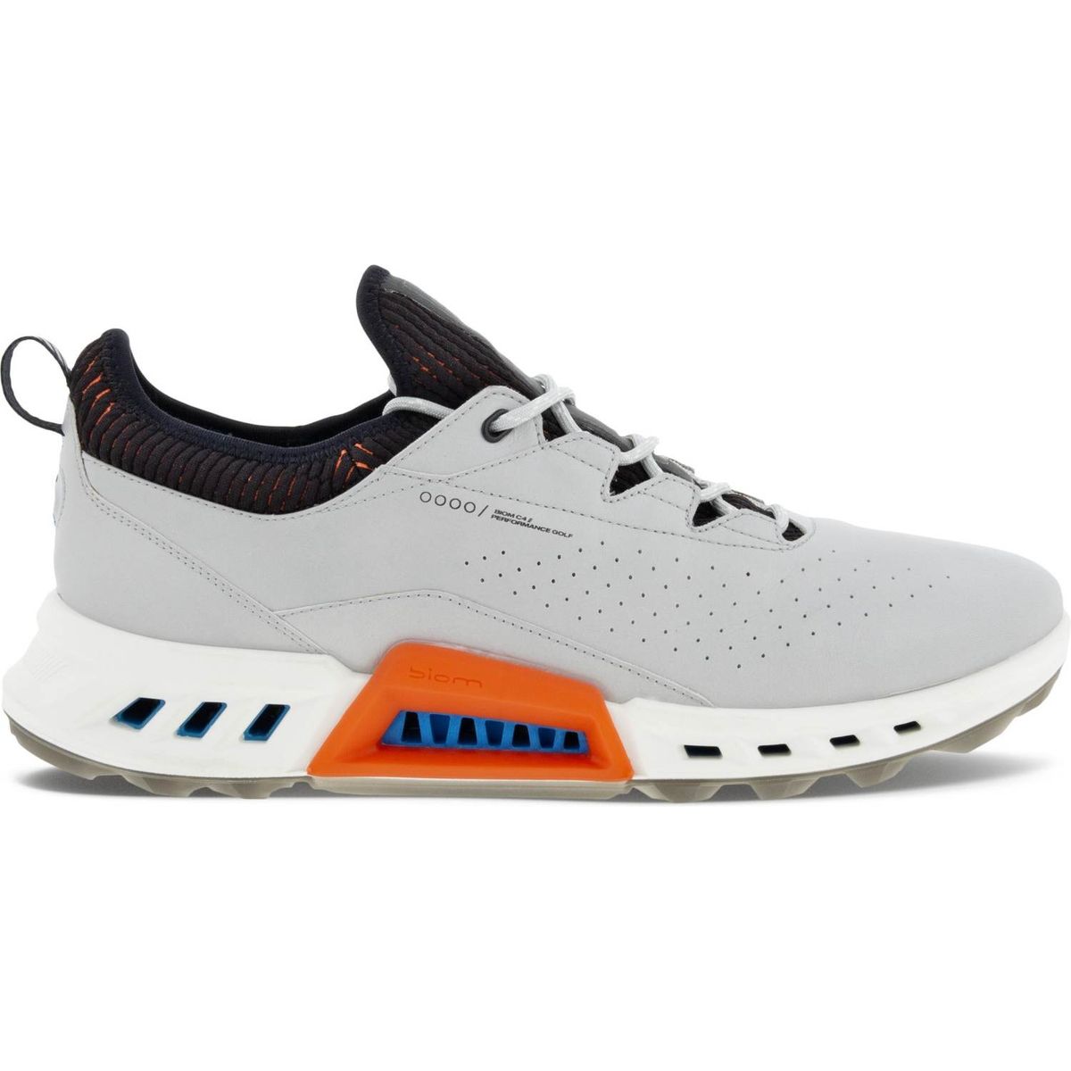 Ecco Biom C4 Vandtætte Herre Golfsko Uden Spikes - Concrete/Black - Str. 45 Normal