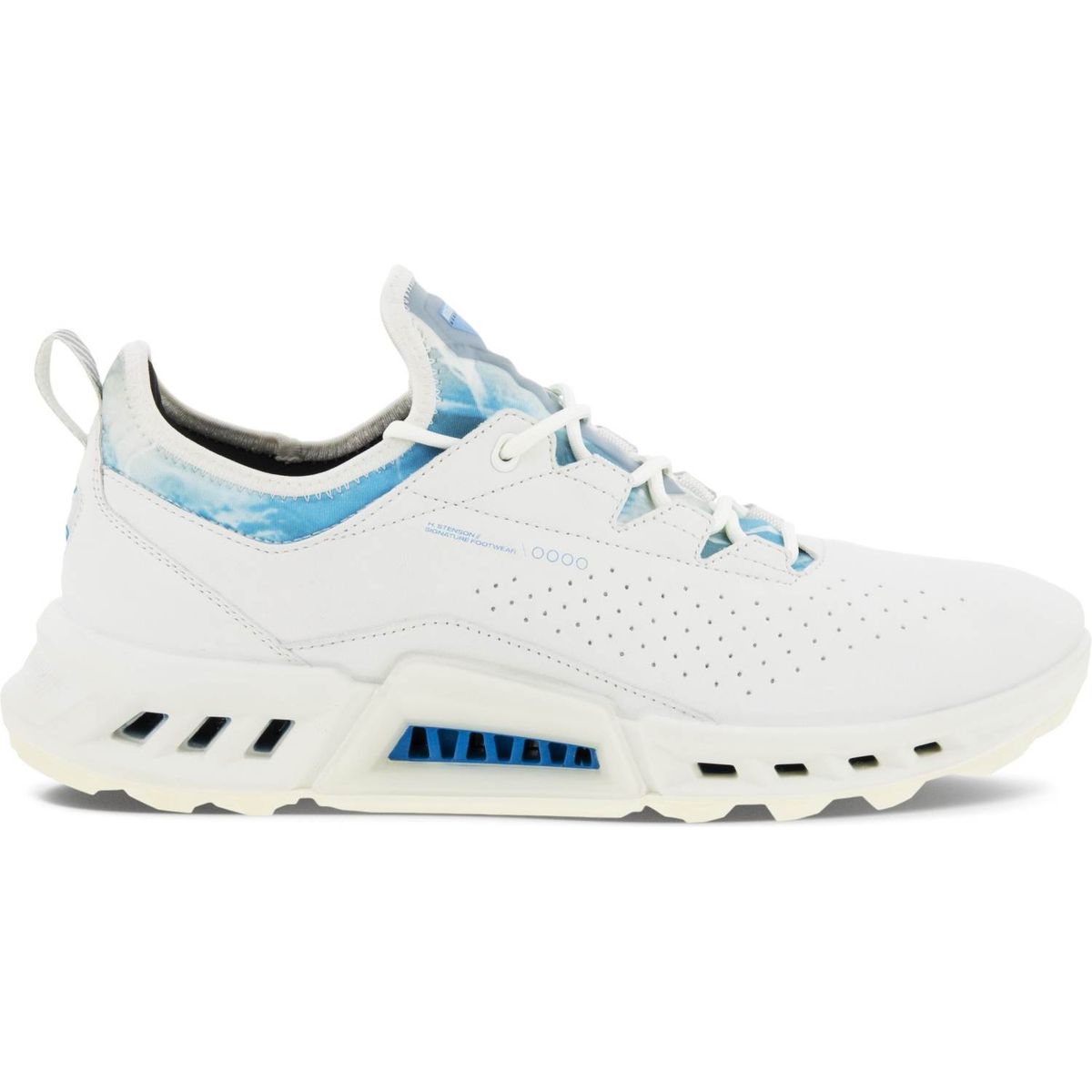 Ecco Biom C4 Vandtætte Herre Golfsko Uden Spikes - White - Str. 45 Normal