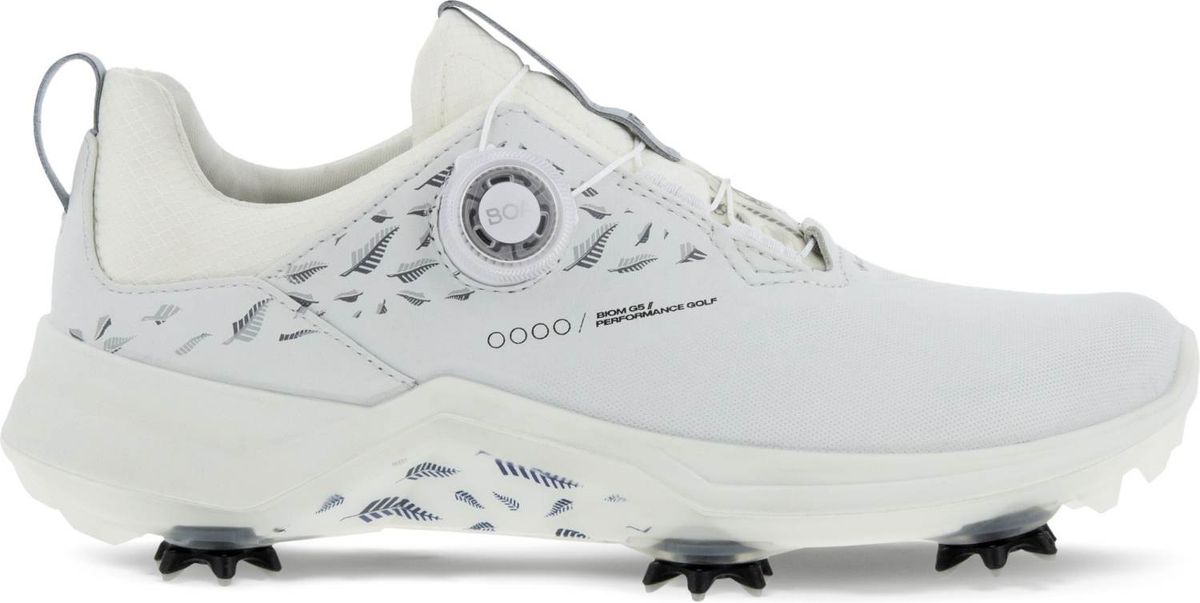 Ecco Biom G5 (Lydia Ko) BOA Vandtætte Dame Golfsko Med Spikes - White - Str. 39 Normal