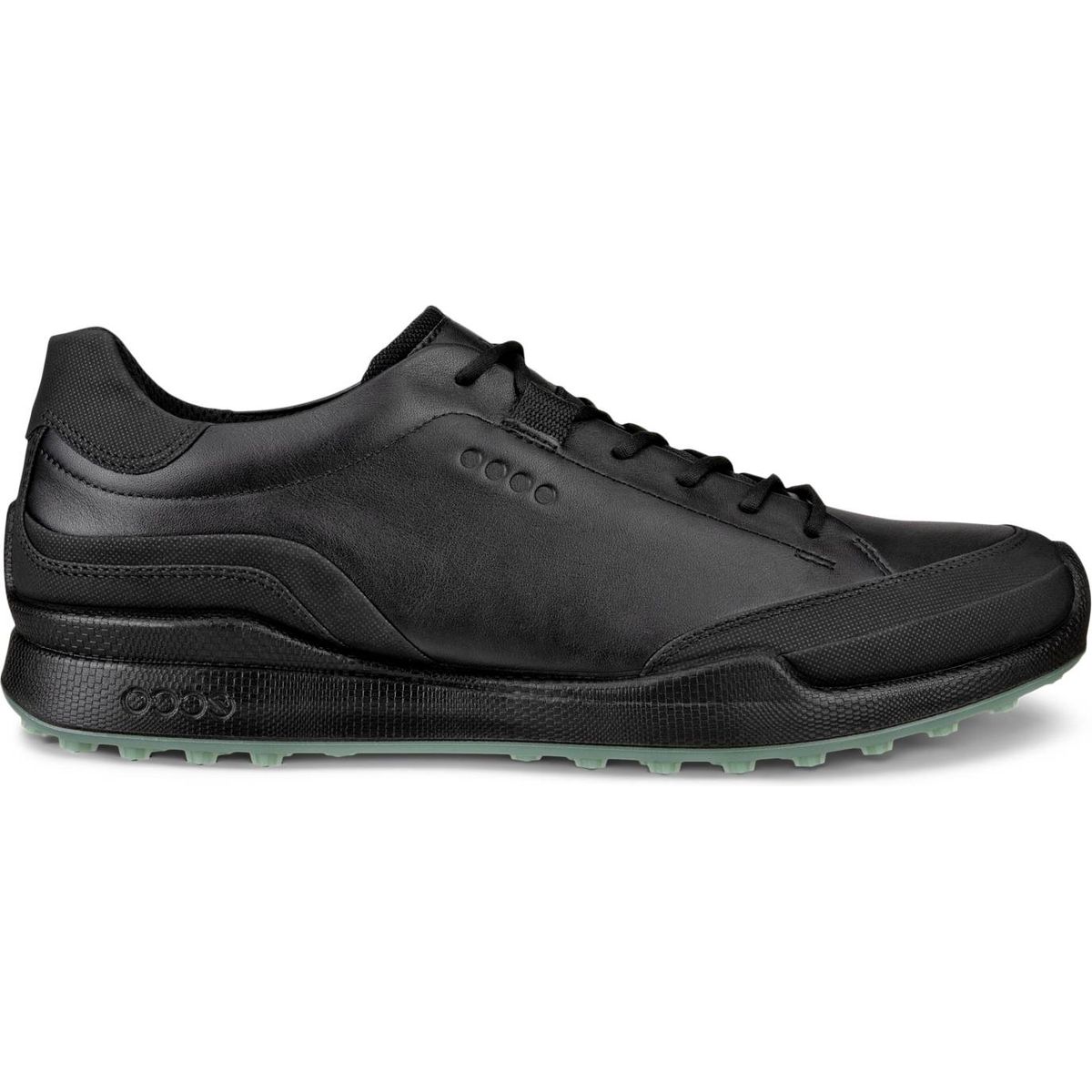 Ecco Biom Hybrid (2025) Vandtætte Herre Golfsko Uden Spikes - Black/Black - Str. 39 Normal