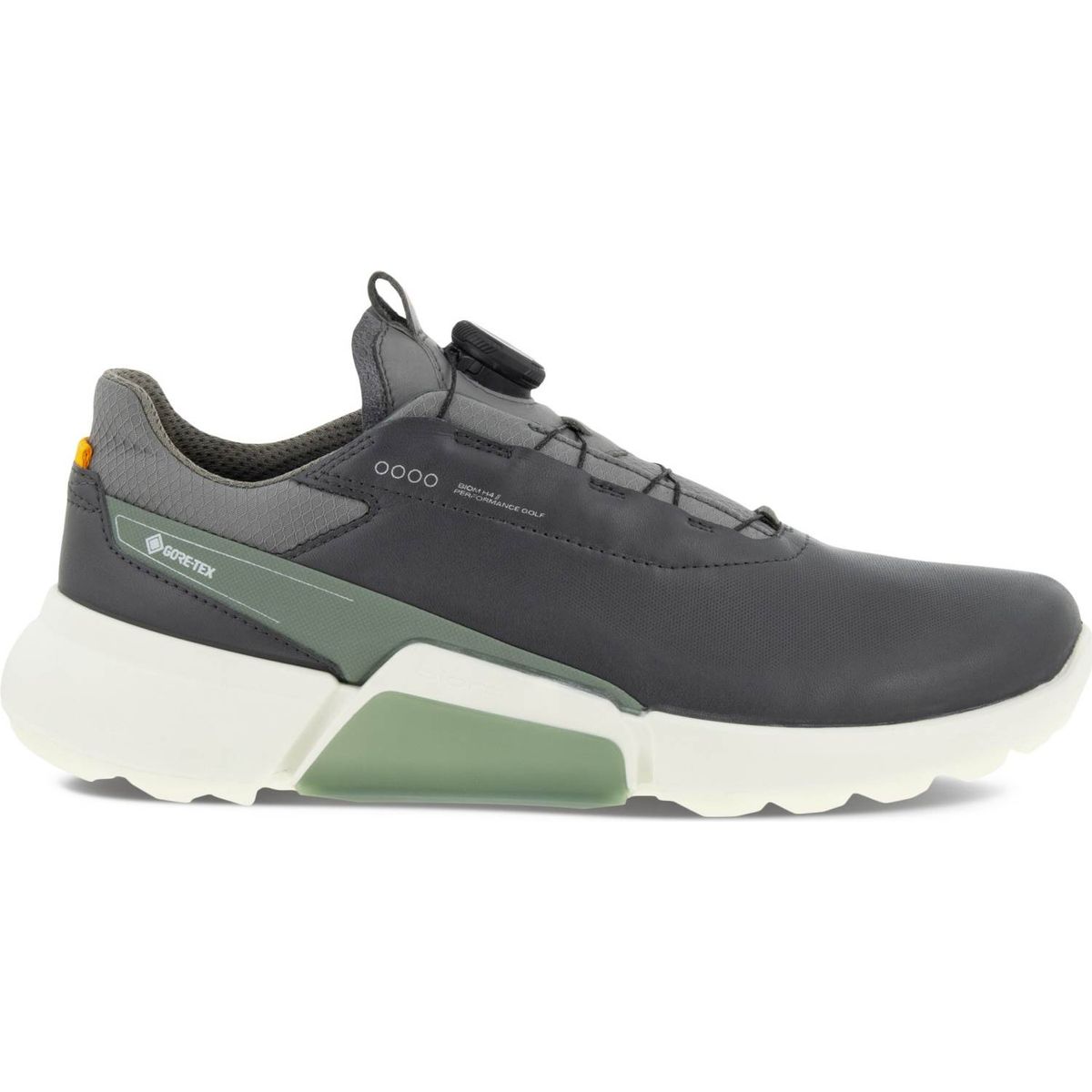 Ecco Biom Hybrid 4 (2023) BOA Vandtætte Herre Golfsko Uden Spikes - Magnet/Frosty Green - Str. 43 Normal