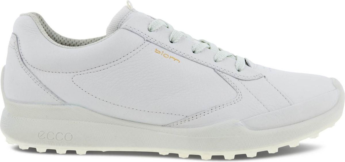 Ecco Biom Hybrid Vandtætte Dame Golfsko Uden Spikes - White - Str. 39 Normal