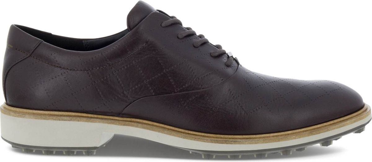 Ecco Classic Hybrid Vandtætte Herre Golfsko Uden Spikes - Mocha - Str. 39 Normal