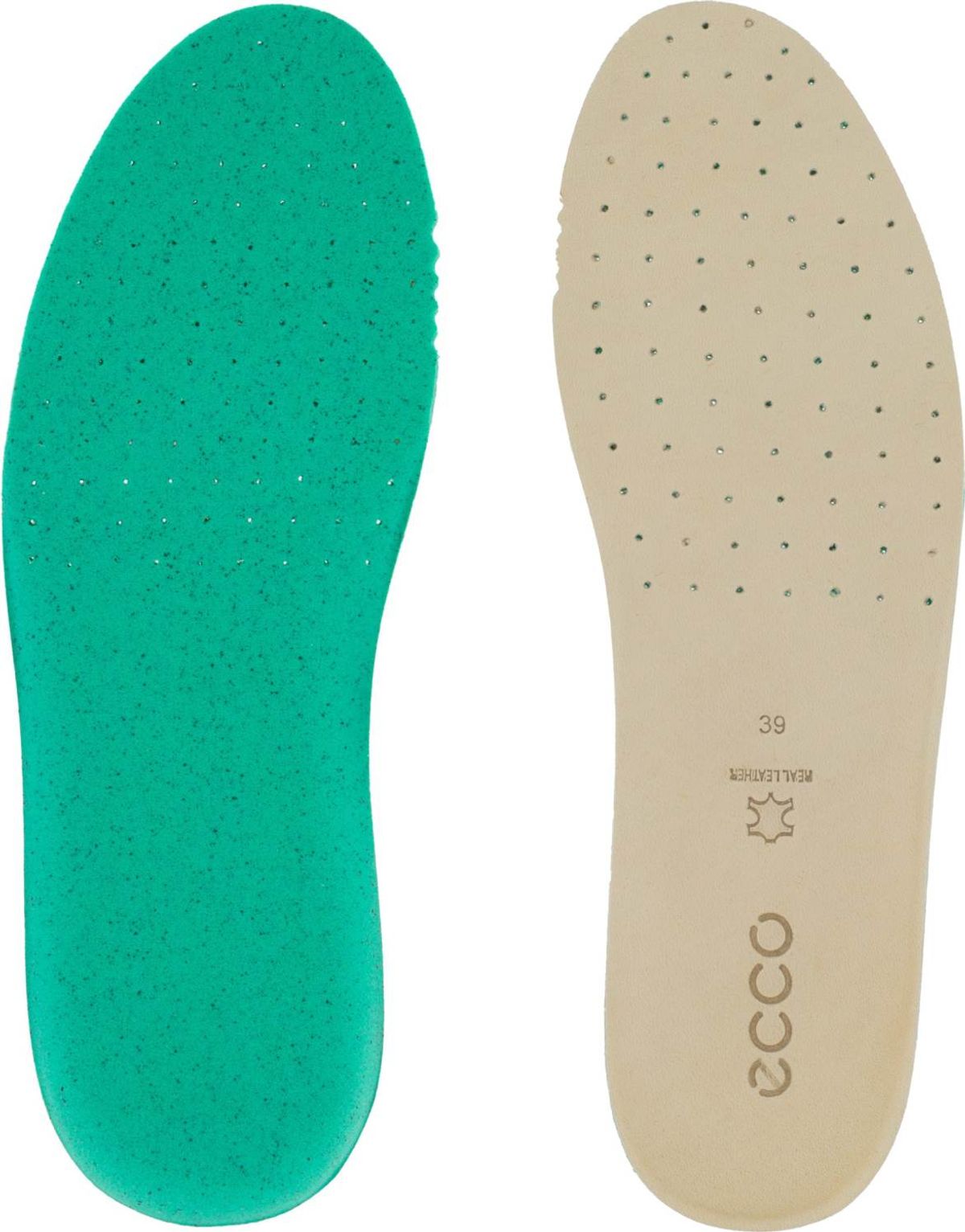 Ecco Comfort Lifestyle Insole Dame Sål - Natural - Str. 36