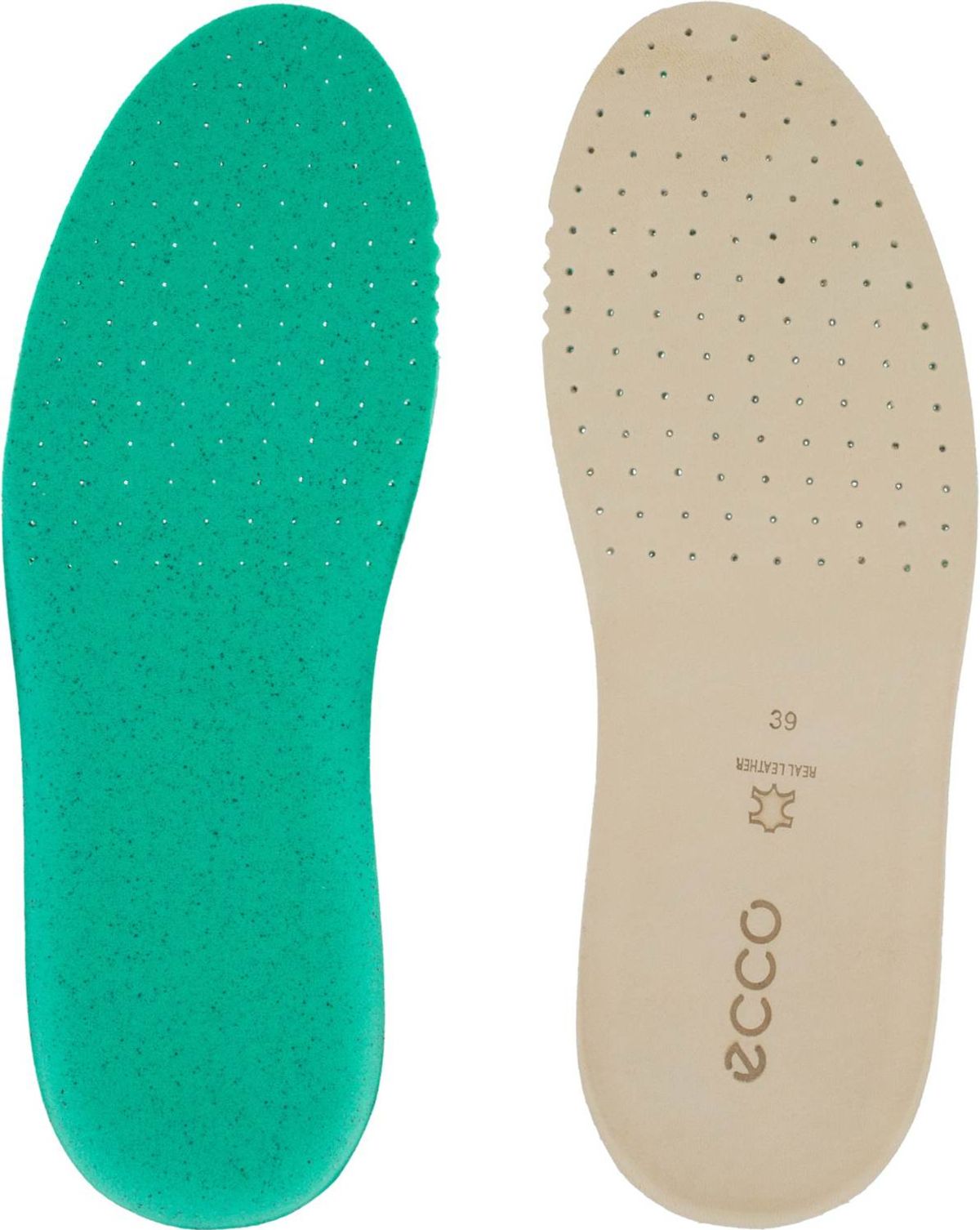 Ecco Comfort Lifestyle Insole Herre Sål - Natural - Str. 42