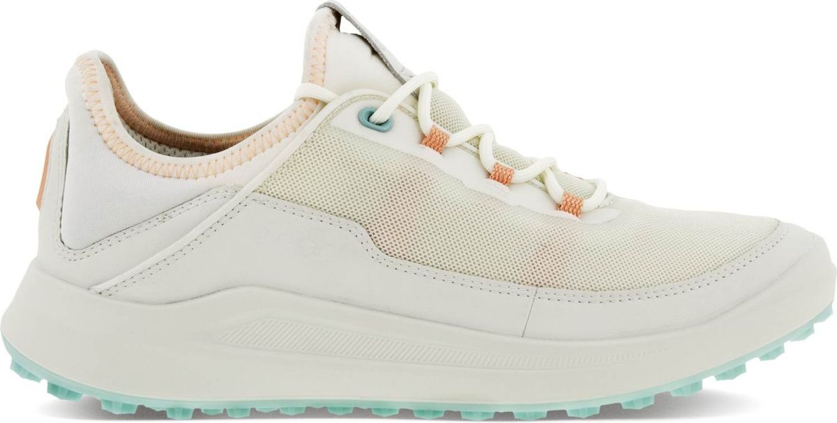 Ecco Core Lightweight Dame Golfsko Uden Spikes - White/Peach Nectar - Str. 36 Normal