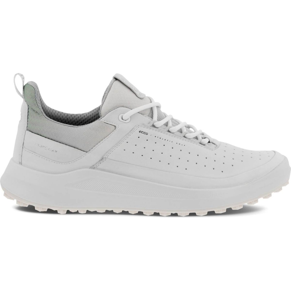 Ecco Core Sneaker Vandtætte Dame Golfsko Uden Spikes - White/White/Ice Flower/Delicacy - Str. 37 Normal